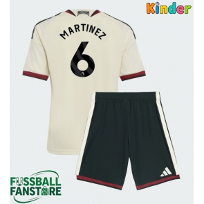 Manchester United Lisandro Martinez #6 Replik 3rd trikot Kinder 2026-27 Kurzarm (+ Kurze Hosen)
